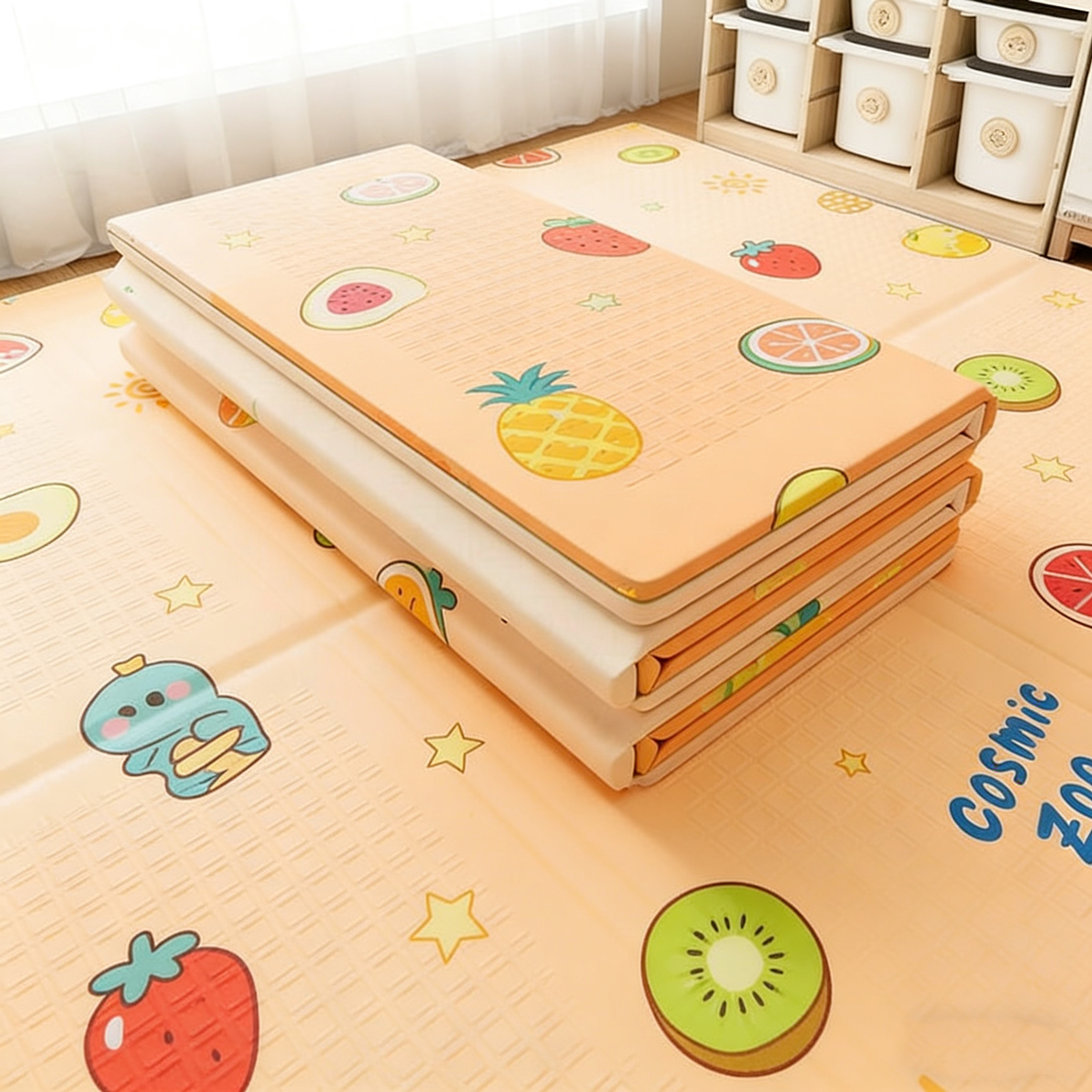 Baby Nursery Game - Educational Foldable Baby Play Mat Non-Toxic