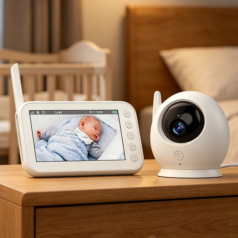 Baby Nursery Mobile - 4.3 Baby Monitor with IR Night