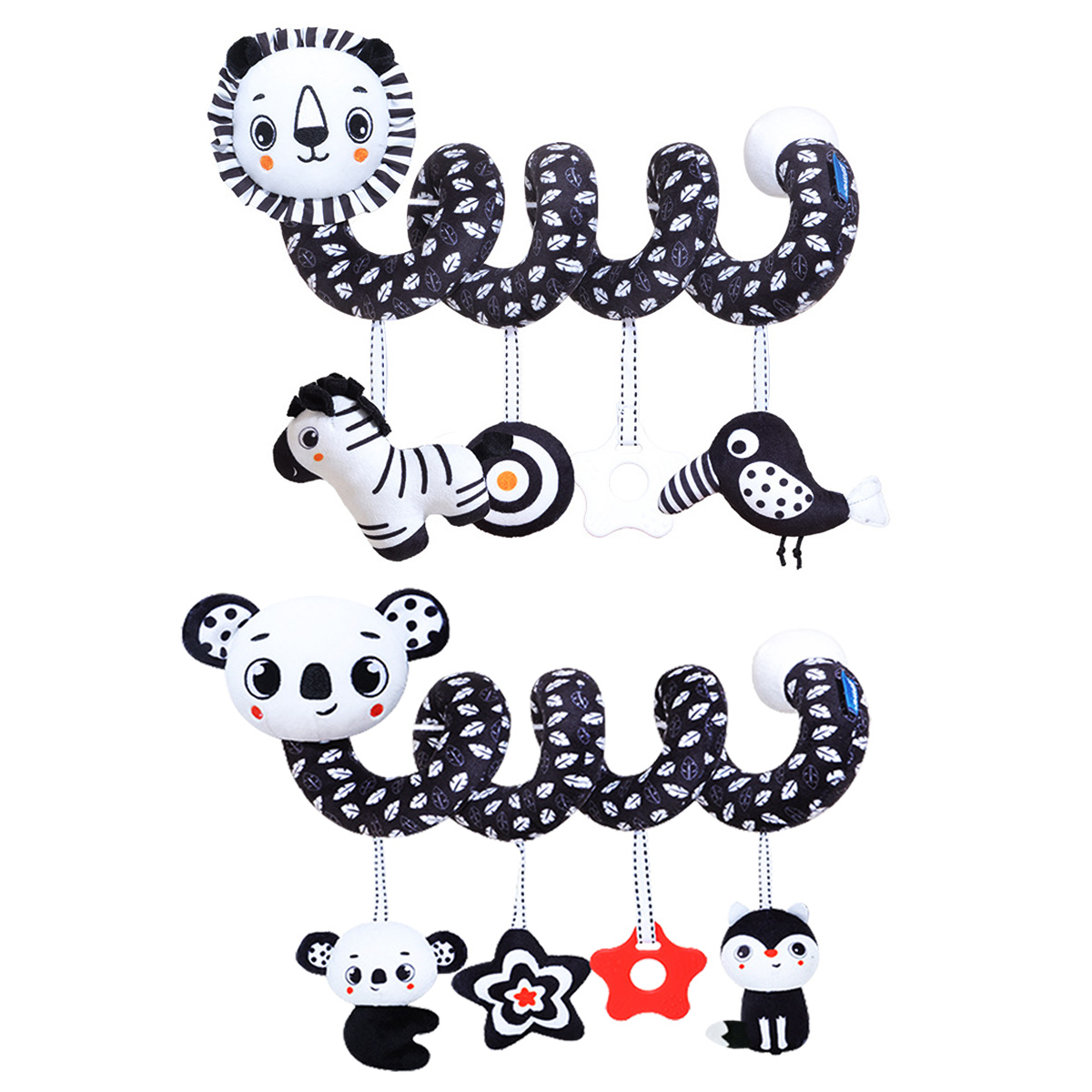 Baby Nursery Mobile - Baby Plush Spiral Hanging Toys for