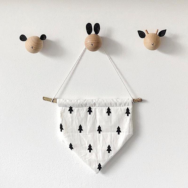 Modern Minimalist Wooden Hook  - Baby Nursery Hooks recensie en prijs