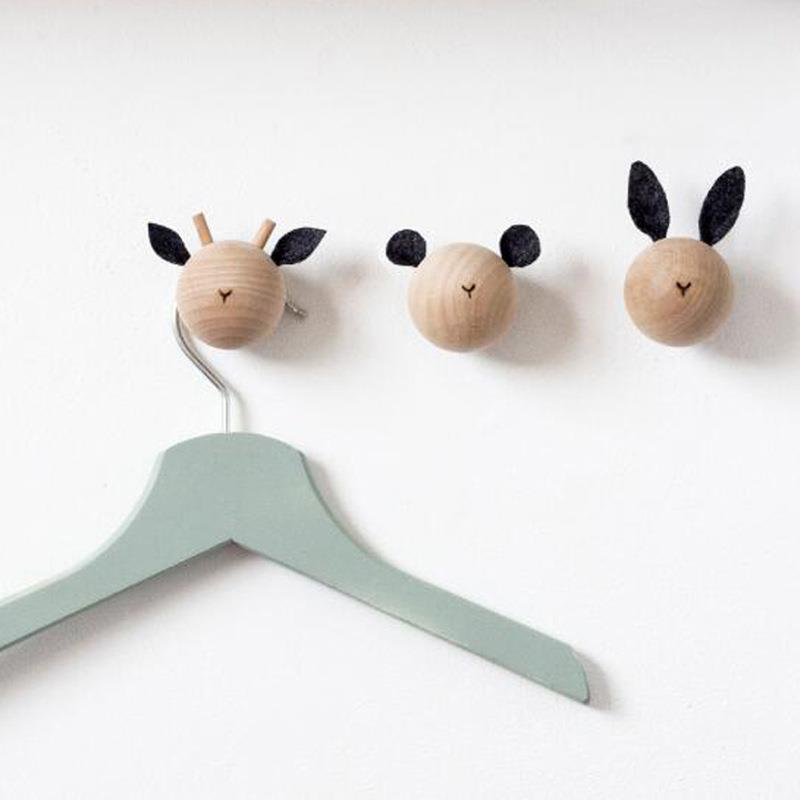 Modern Minimalist Wooden Hook  - Baby Nursery Hooks recensie en prijs