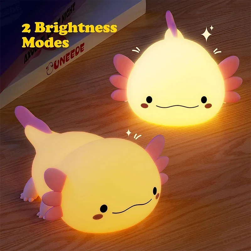 Cute Axolotl Night Light Silic - Baby Nursery Table recensie en prijs