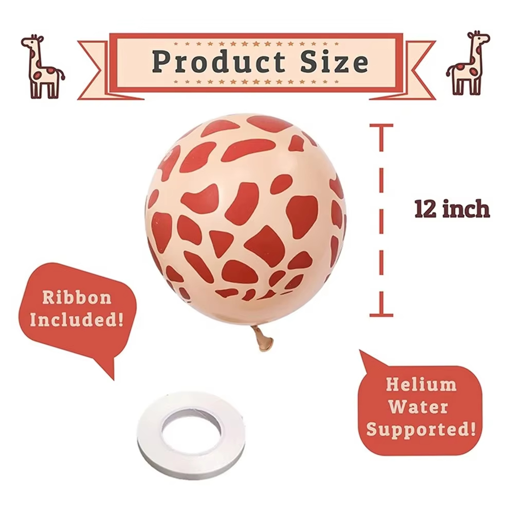 20Pcs Giraffe Print Balloons A - Baby Nursery Jungle Theme recensie en prijs