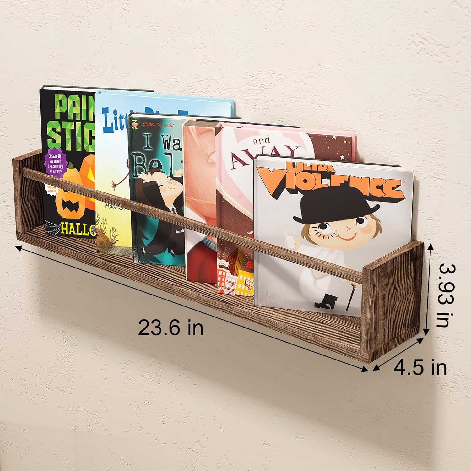 Nursery Book Shelves for Kids  - Baby Nursery Floating Shelves recensie en prijs