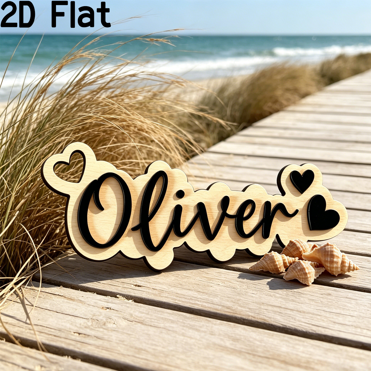 1Pc Custom Love Decor Wooden A - Baby Nursery Room recensie en prijs