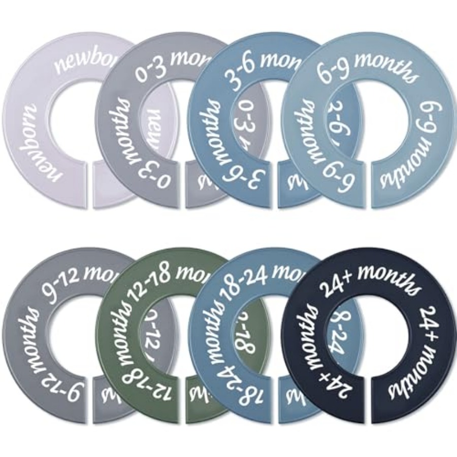 8 Pcs Baby Closet Dividers, Gi - Baby Nursery Decorations recensie en prijs