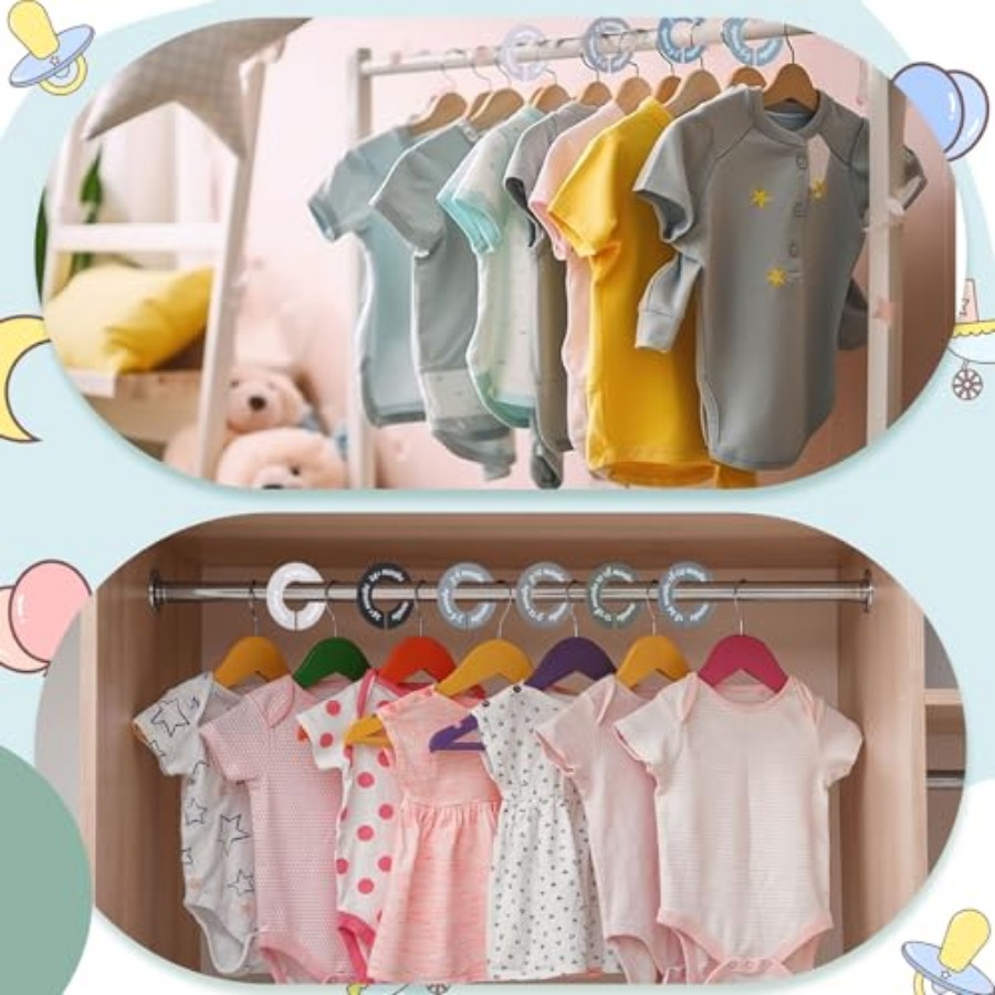 8 Pcs Baby Closet Dividers, Gi - Baby Nursery Decorations recensie en prijs