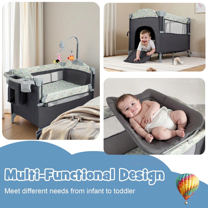 Pack n Play Portable Playard w - Baby Nursery Table recensie en prijs