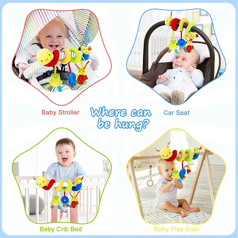 Spiral Stroller Toys Newborn P - Baby Nursery Mobile recensie en prijs