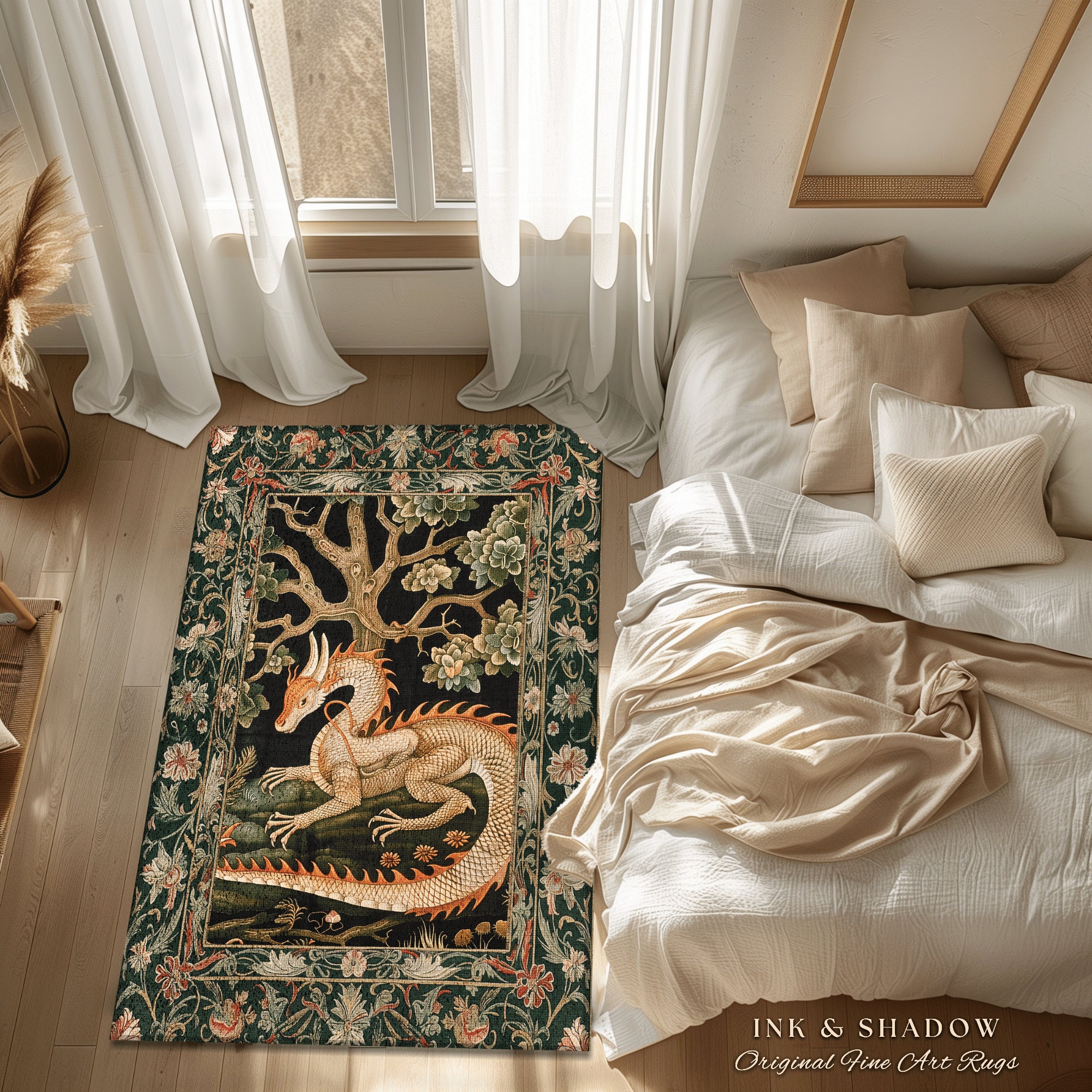 Enchanted Woods Dragon Rug Med - Baby Nursery Game recensie en prijs