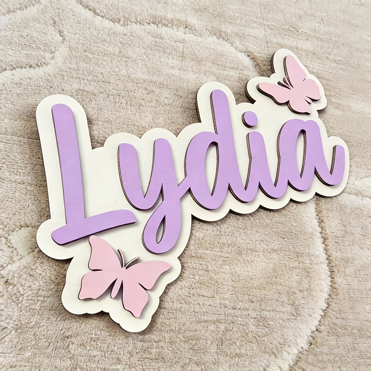 Personalized Blue & Pink Butte - Baby Nursery Decorations recensie en prijs