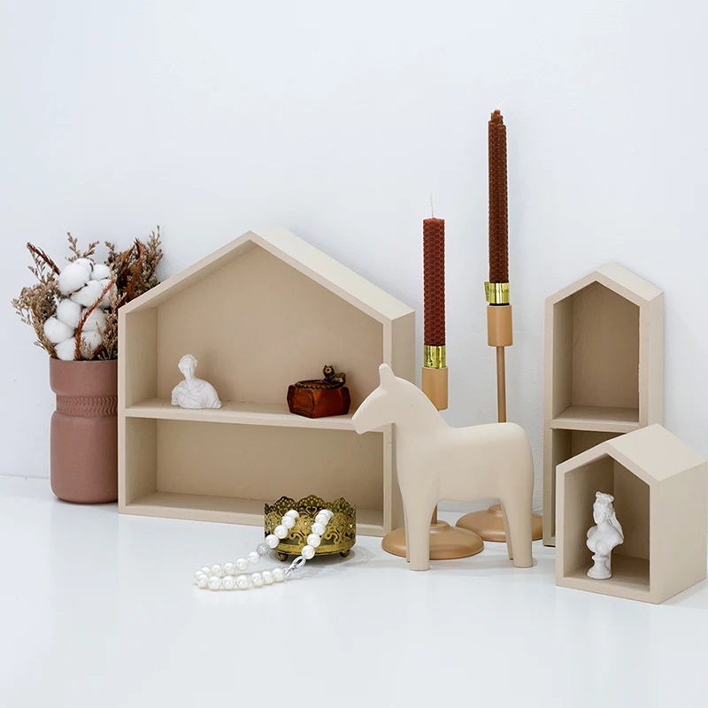 Nordic Wooden Horse Ornaments  - Baby Nursery Table recensie en prijs