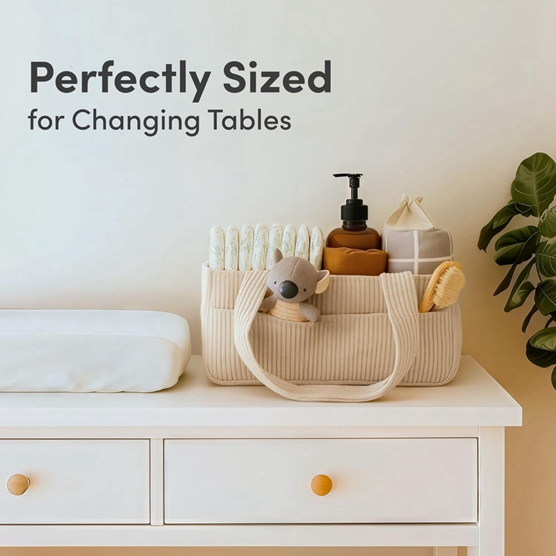 Baby Diaper Organizer for Chan - Baby Nursery Table recensie en prijs