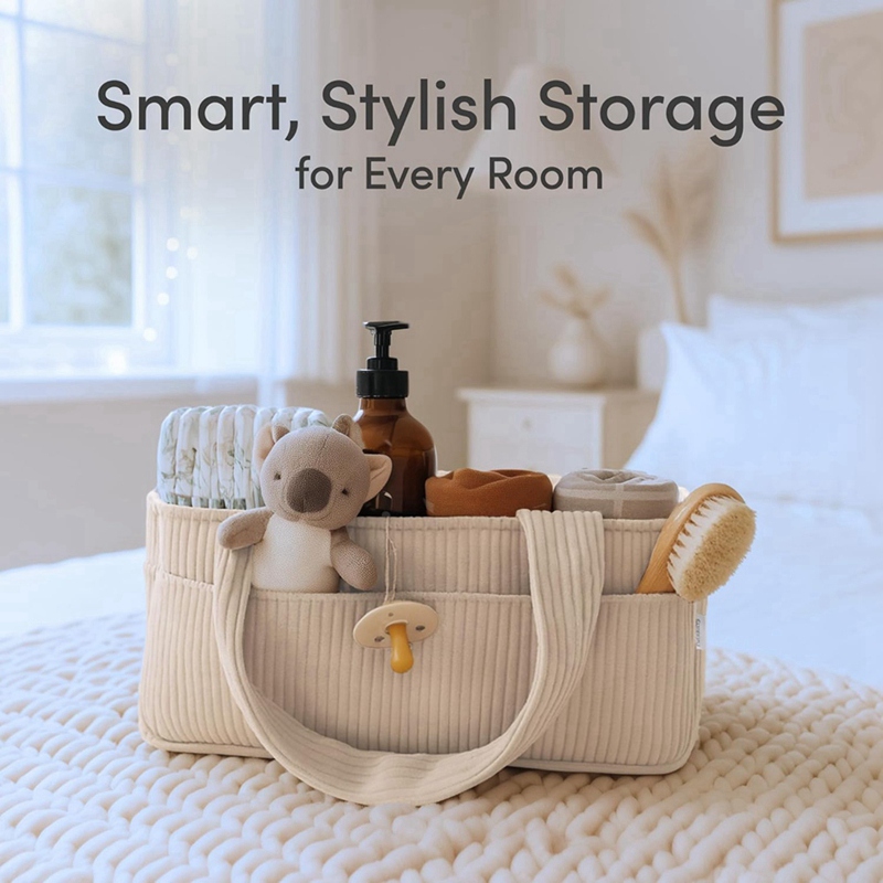 Baby Diaper Organizer for Chan - Baby Nursery Table recensie en prijs