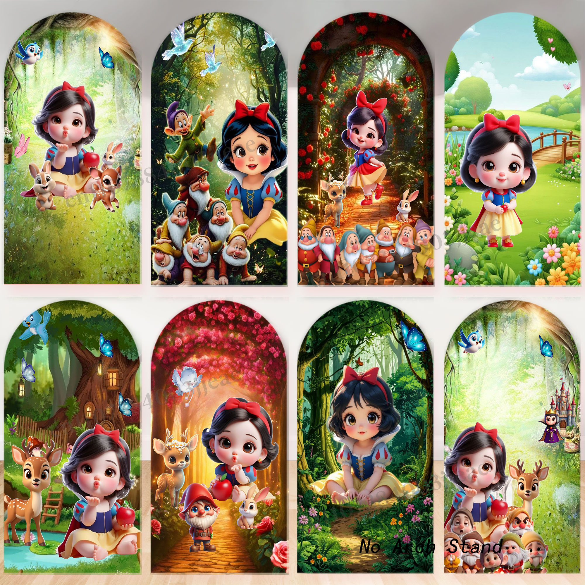 Snow White Baby Backdrop Arch  - Baby Nursery Ideas Girl recensie en prijs
