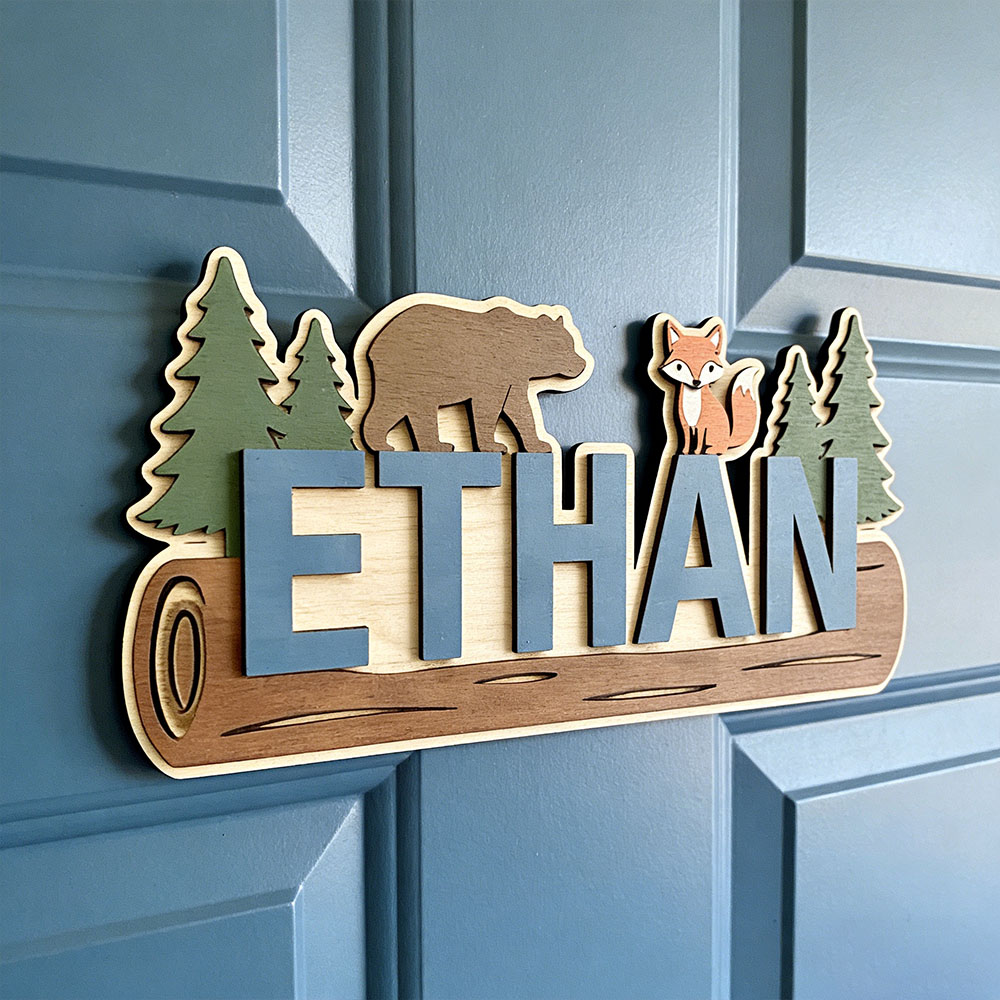 Woodland Forest Animal Persona - Baby Nursery Decorations recensie en prijs