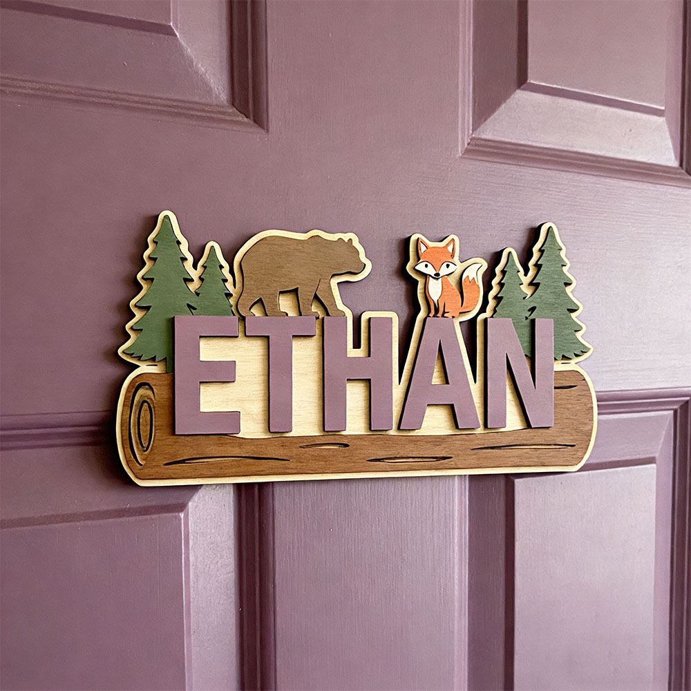 Woodland Forest Animal Persona - Baby Nursery Decorations recensie en prijs