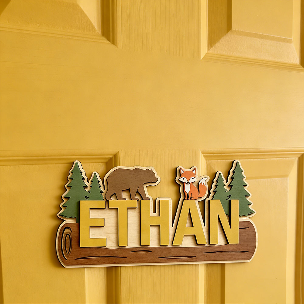 Woodland Forest Animal Persona - Baby Nursery Decorations recensie en prijs