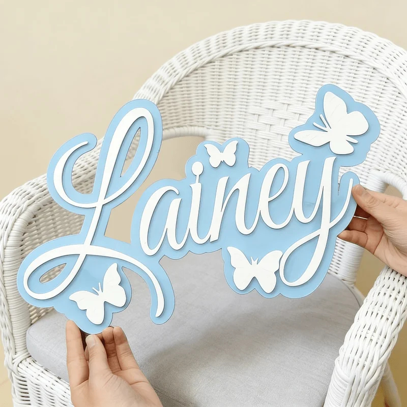 Personalized Baby Name Plaque, - Baby Nursery Decorations recensie en prijs