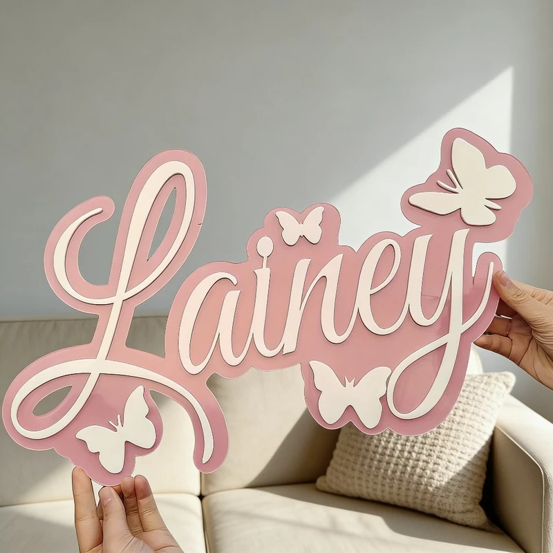 Personalized Baby Name Plaque, - Baby Nursery Decorations recensie en prijs