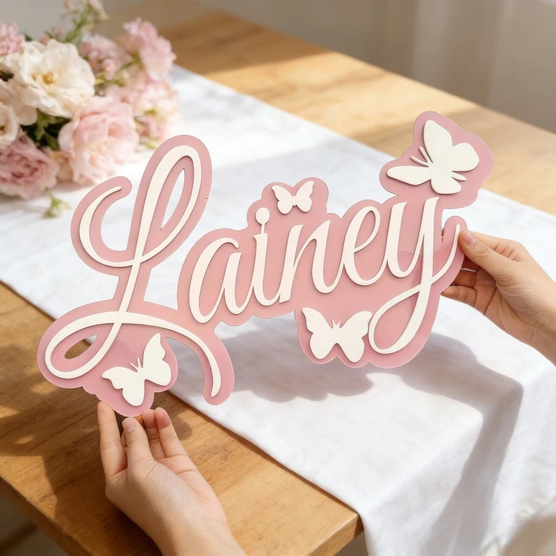 Personalized Baby Name Plaque, - Baby Nursery Decorations recensie en prijs