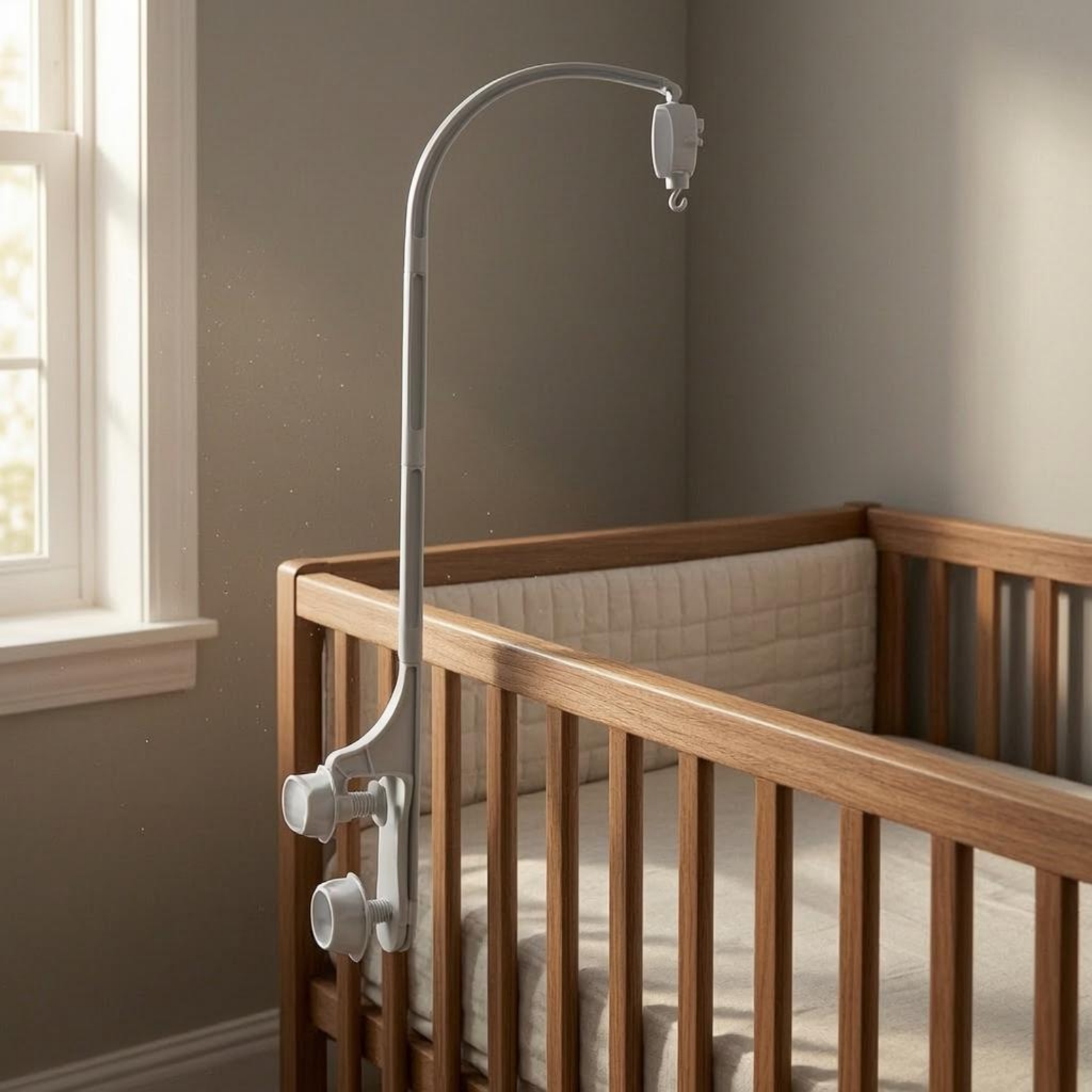 Baby Crib Mobile Stand White C - Baby Nursery Decorations recensie en prijs