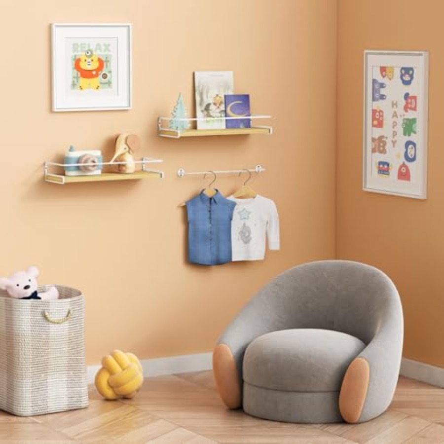 Floating Shelves for Wall with - Baby Nursery Floating Shelves recensie en prijs