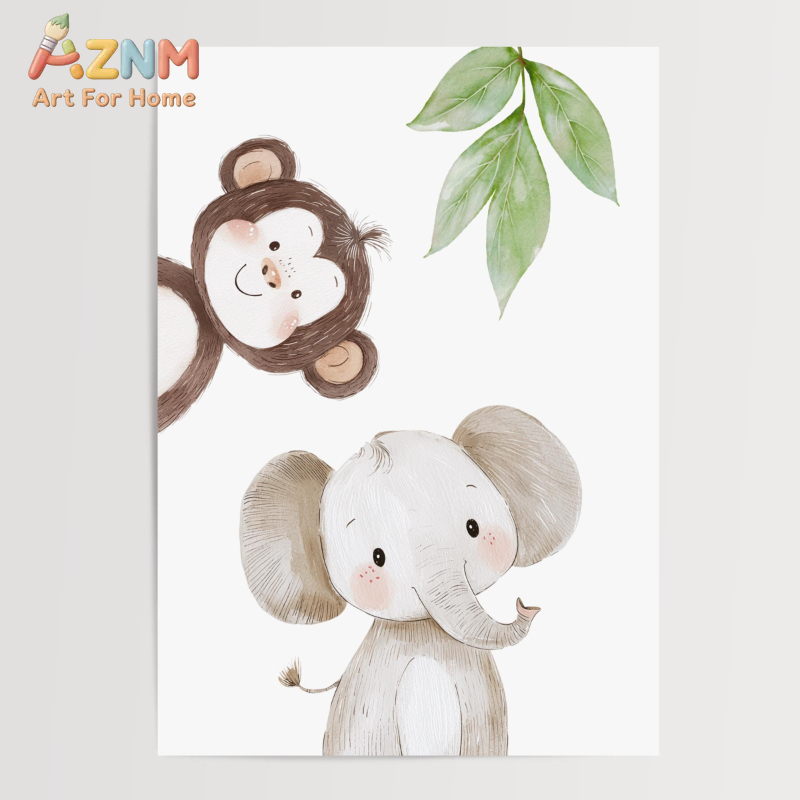 1Pc/3Pcs Safari Animal Nursery - Baby Nursery Jungle Theme recensie en prijs