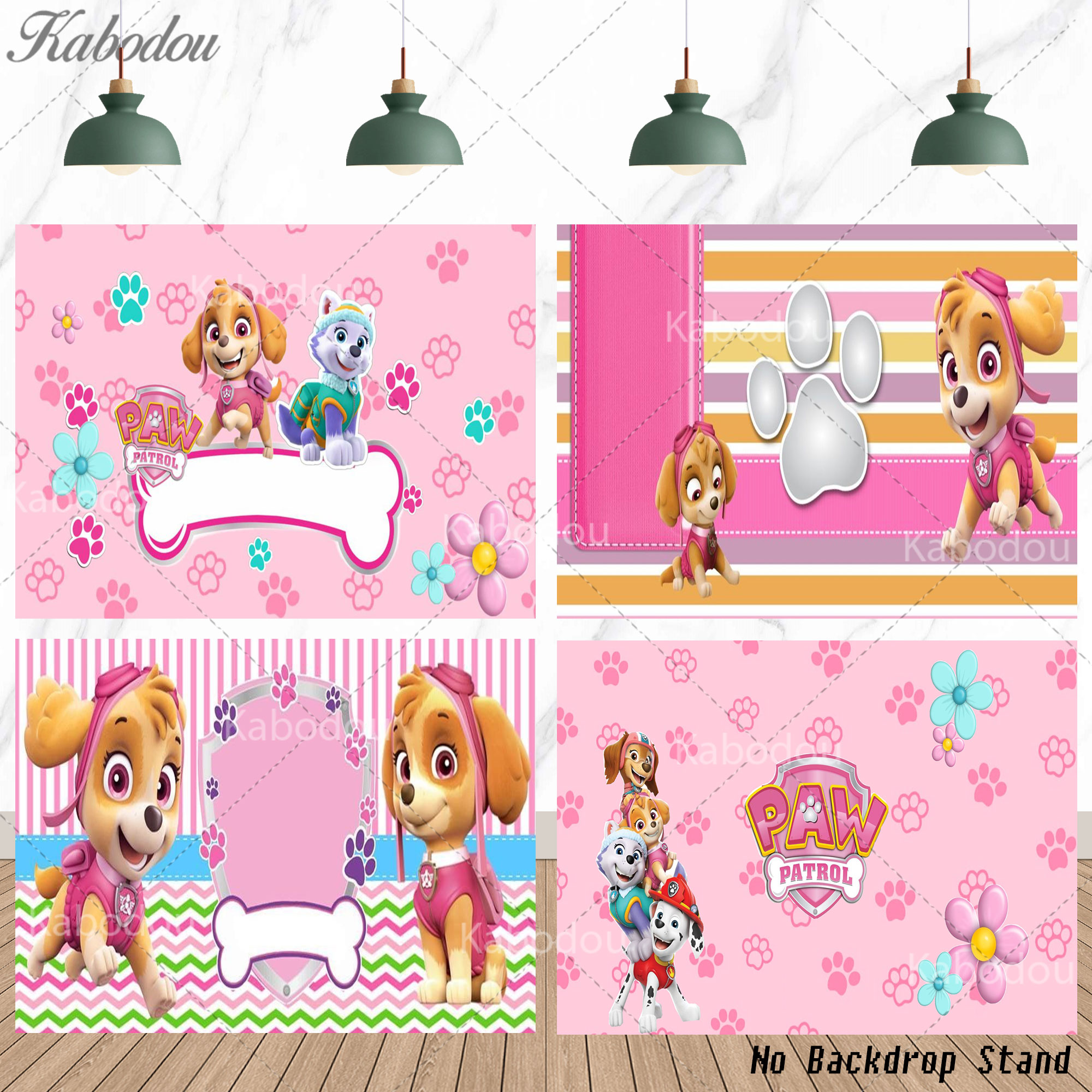 Pink Backdrop Paw Patrol Evere - Baby Nursery Ideas Girl recensie en prijs