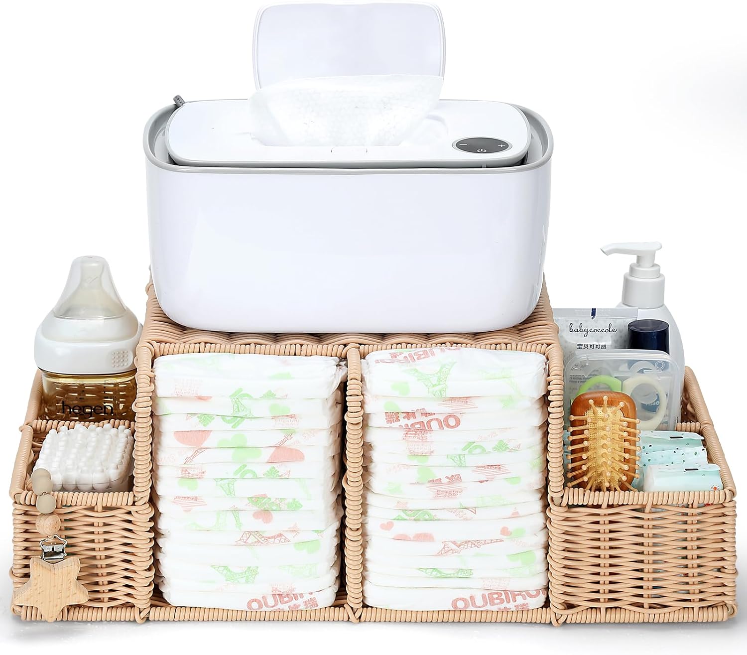Diaper Caddy Organizer, Hand R - Baby Nursery Table recensie en prijs