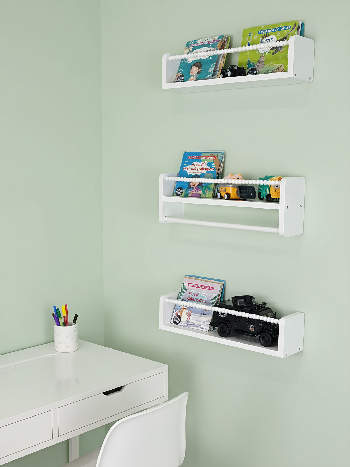 Nursery Book Shelves ,15.7 Inc - Baby Nursery Floating Shelves recensie en prijs