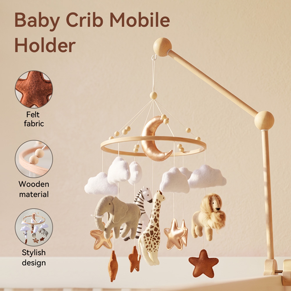 Wooden Bed Bell Baby Crib Mobi - Baby Nursery Game recensie en prijs