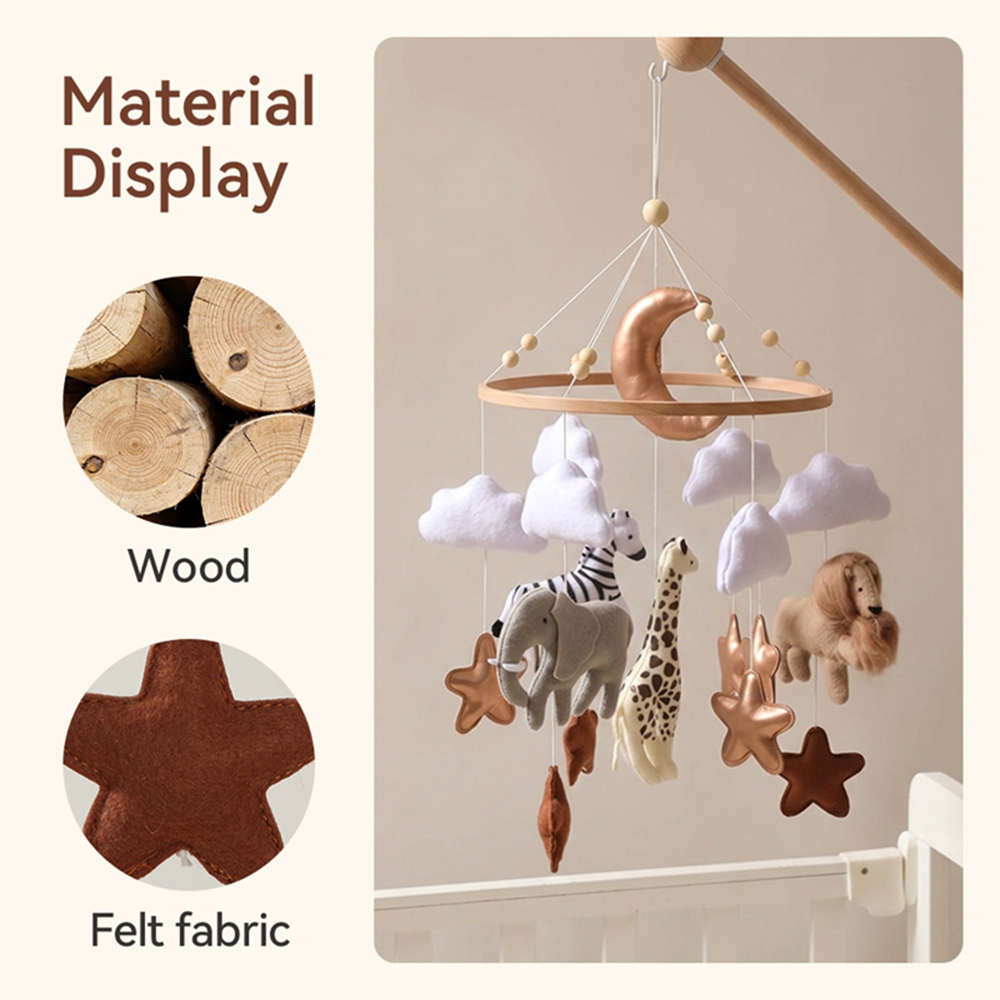 Wooden Bed Bell Baby Crib Mobi - Baby Nursery Game recensie en prijs
