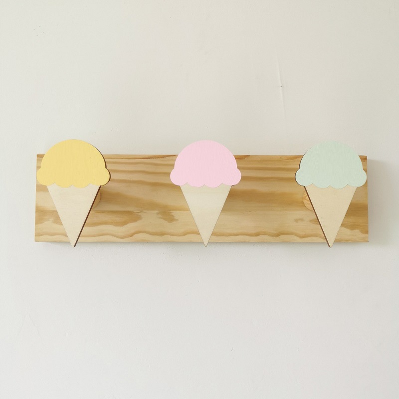 Girl Decorative Hooks Wooden W - Baby Nursery Hooks recensie en prijs