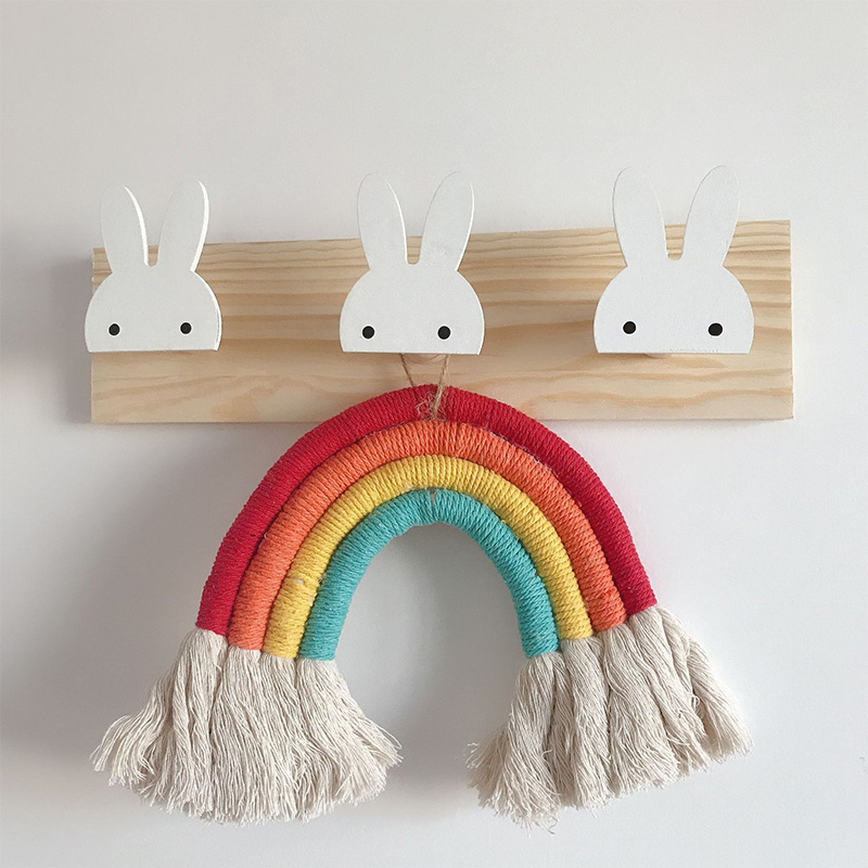 Girl Decorative Hooks Wooden W - Baby Nursery Hooks recensie en prijs