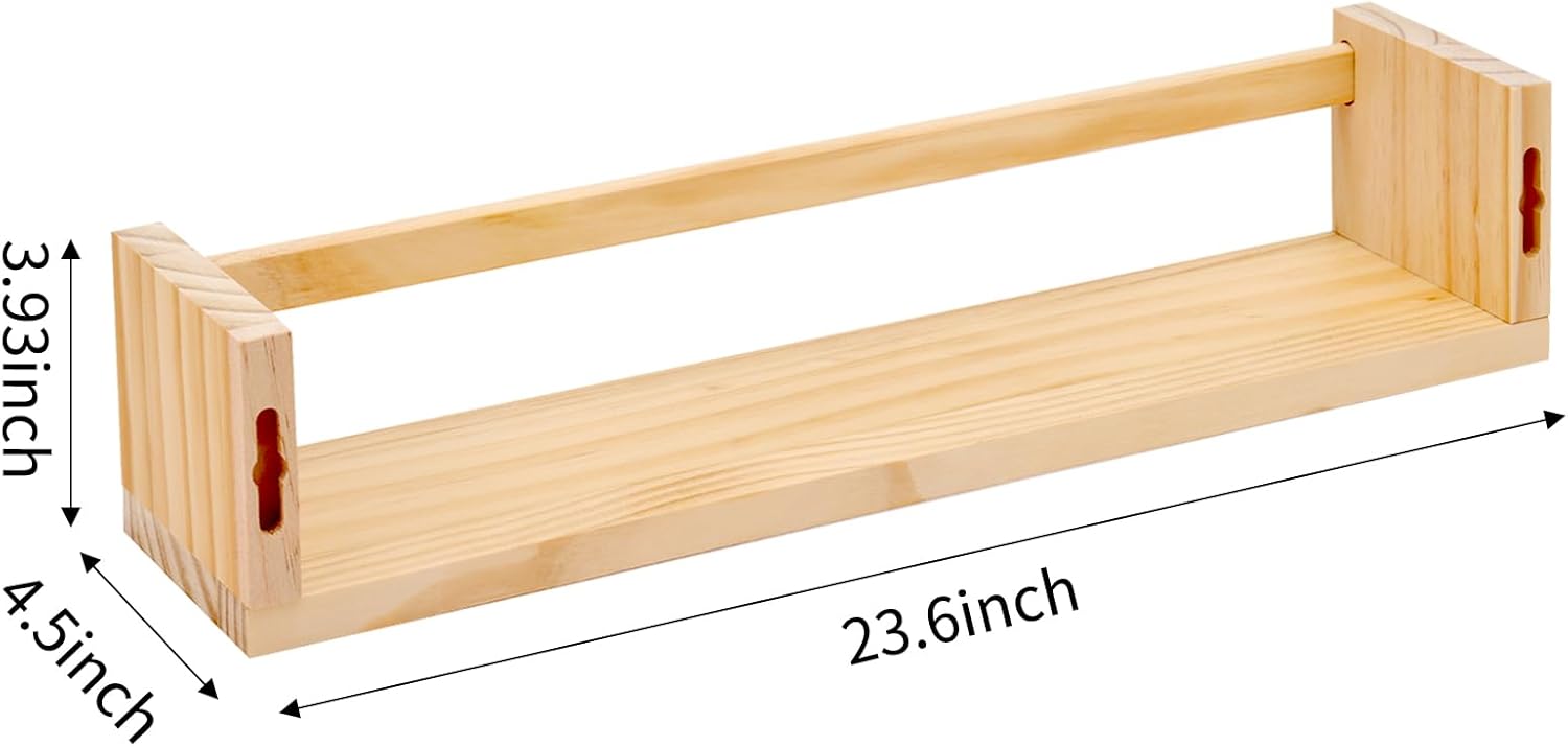 Nursery Book Shelves, 23.6 Inc - Baby Nursery Floating Shelves recensie en prijs