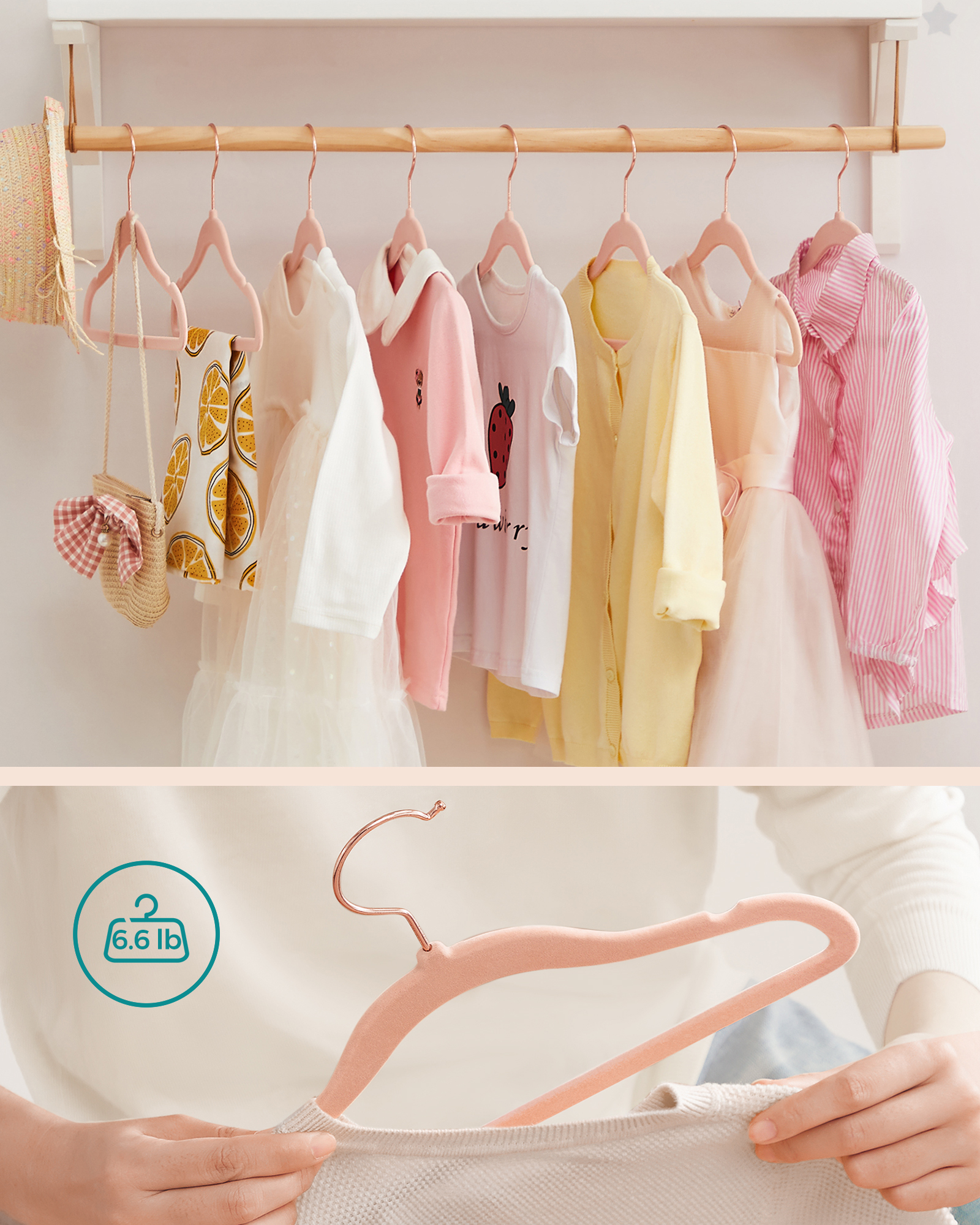 SONGMICS Baby Kids Hangers 30  - Baby Nursery Hooks recensie en prijs