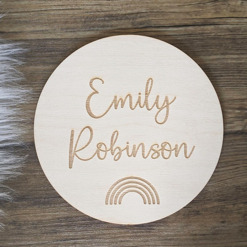 Engraved wood Nursery name sig - Baby Nursery Name Wall Art recensie en prijs
