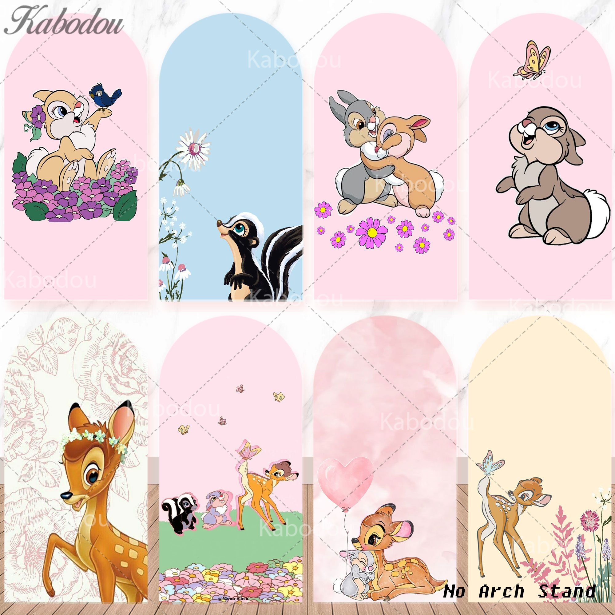 Arch Bambi Deer Background Cov - Baby Nursery Ideas Girl recensie en prijs