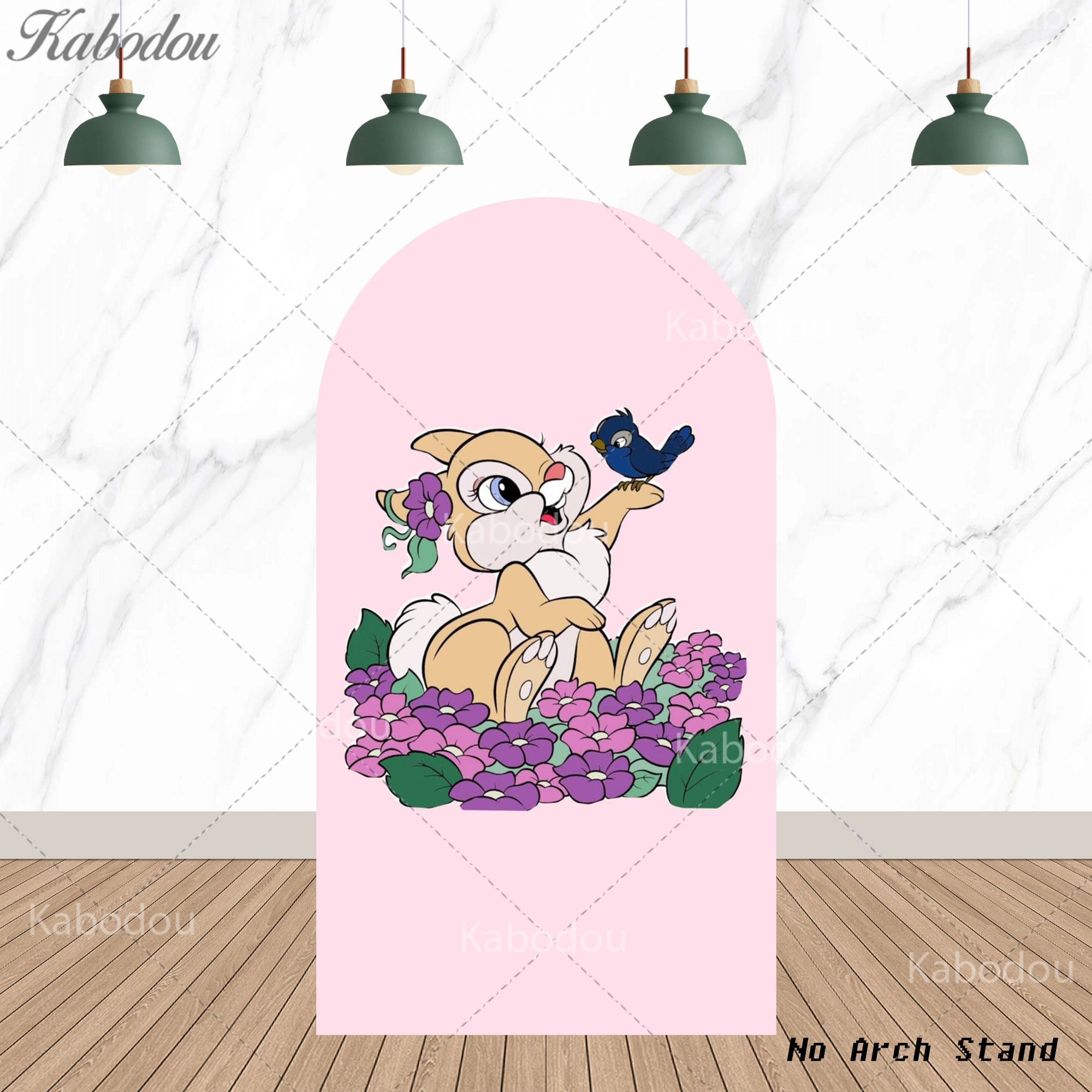 Arch Bambi Deer Background Cov - Baby Nursery Ideas Girl recensie en prijs