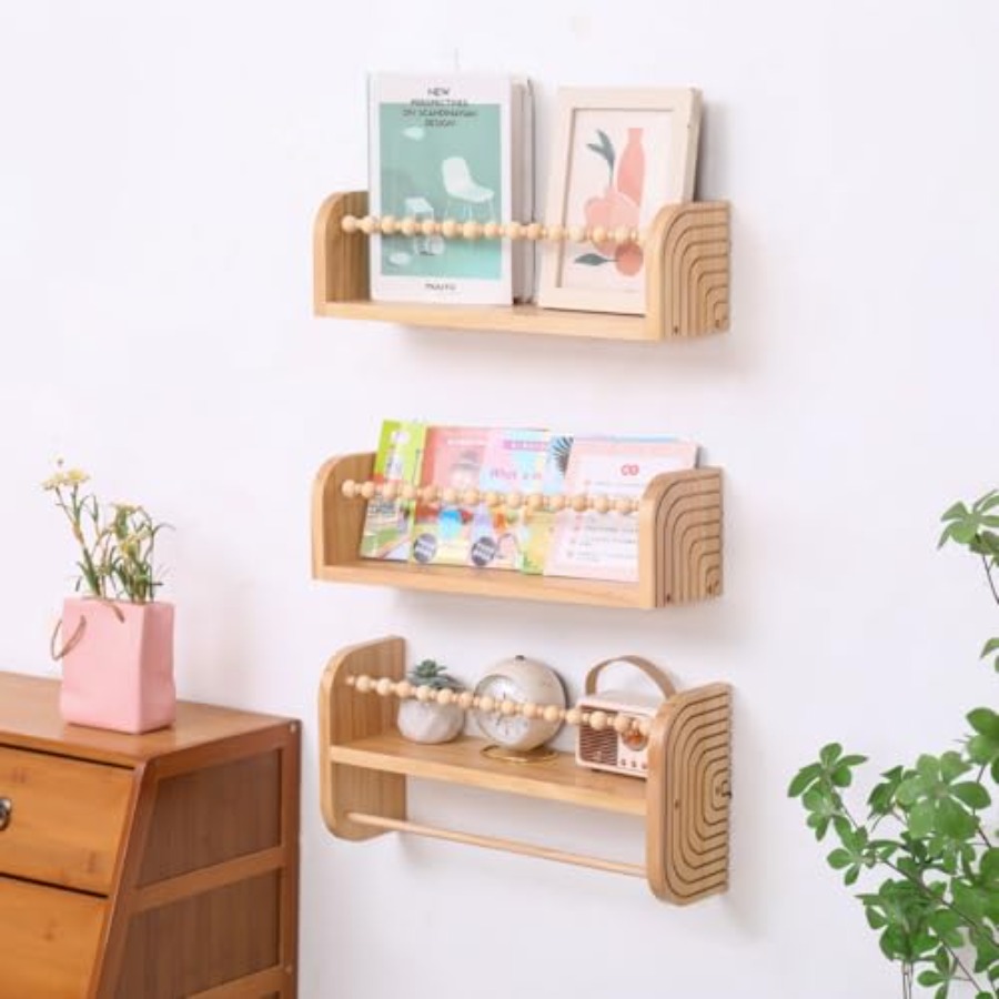 Floating Nursery Shelves - Set - Baby Nursery Floating Shelves recensie en prijs
