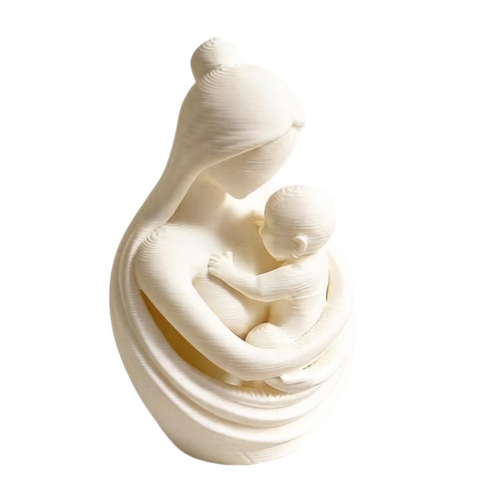Mother Holding Baby Sculpture  - Baby Nursery Table recensie en prijs