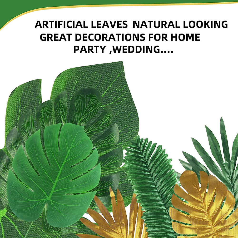 Artificial Tropical Palm Leave - Baby Nursery Jungle Theme recensie en prijs