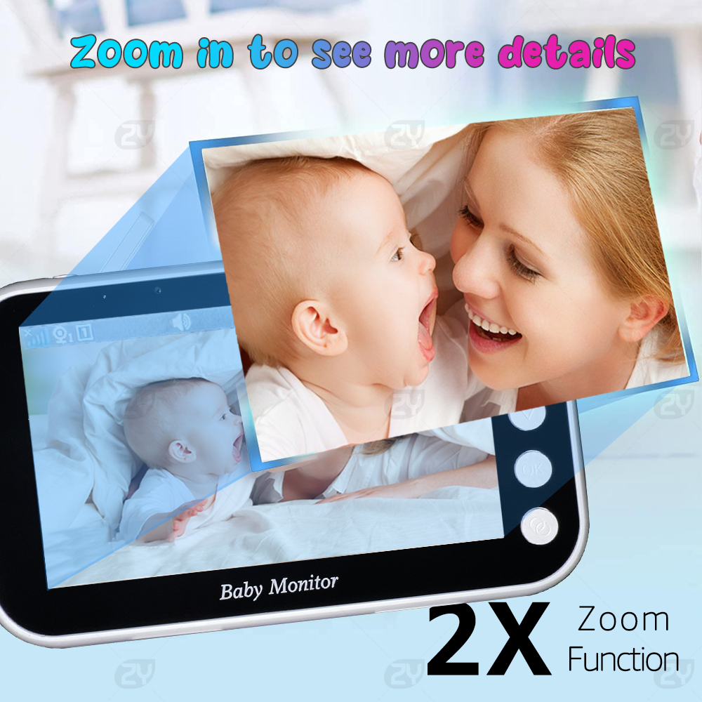 4.3 Baby Monitor with IR Night - Baby Nursery Mobile recensie en prijs