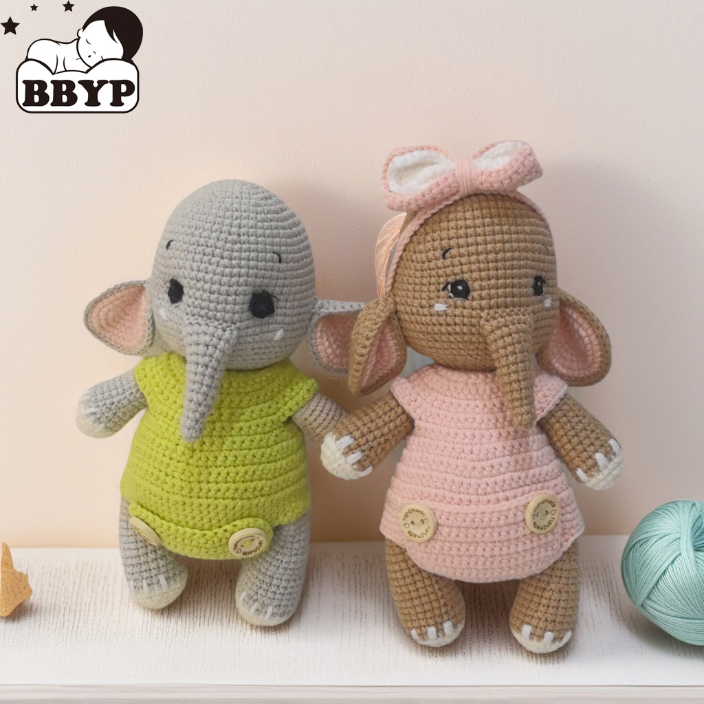 Handmade Crochet Elephant Coup - Baby Nursery Game recensie en prijs