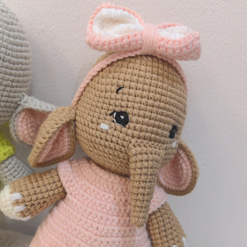 Handmade Crochet Elephant Coup - Baby Nursery Game recensie en prijs