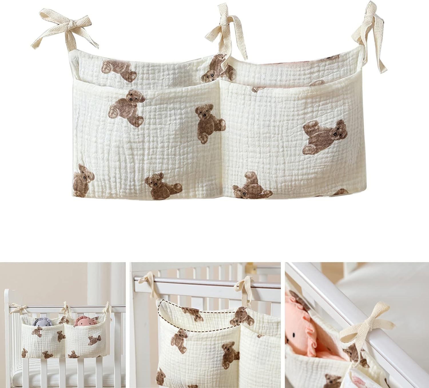 Baby Crib Organizer Cot Caddy  - Baby Nursery Game recensie en prijs