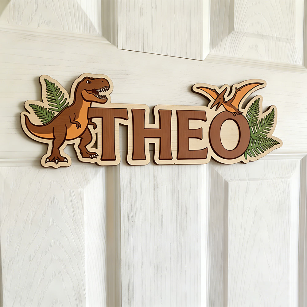 Personalized Dinosaur Name Sig - Baby Nursery Decorations recensie en prijs