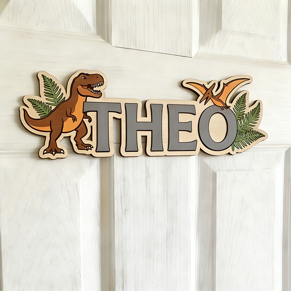 Personalized Dinosaur Name Sig - Baby Nursery Decorations recensie en prijs