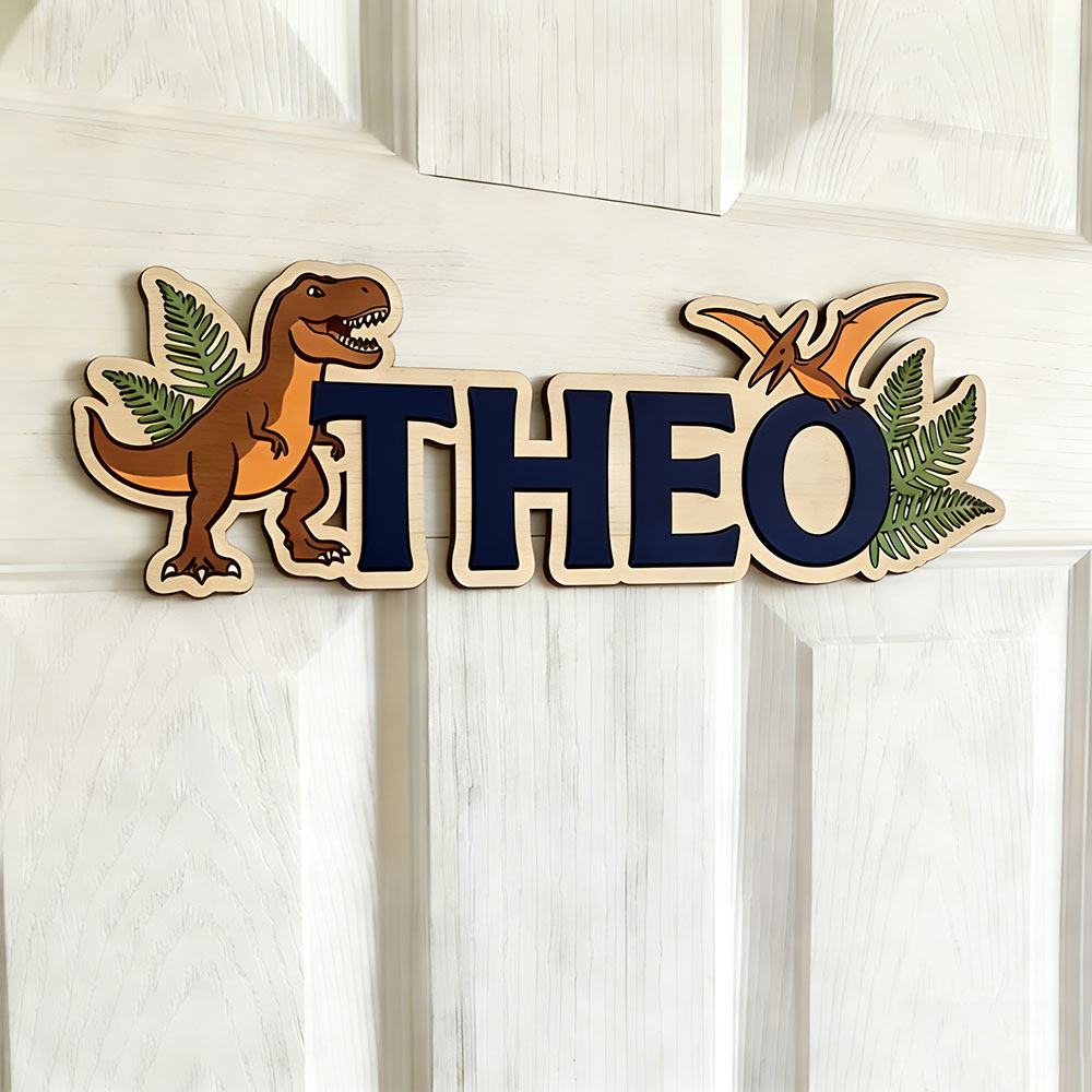 Personalized Dinosaur Name Sig - Baby Nursery Decorations recensie en prijs